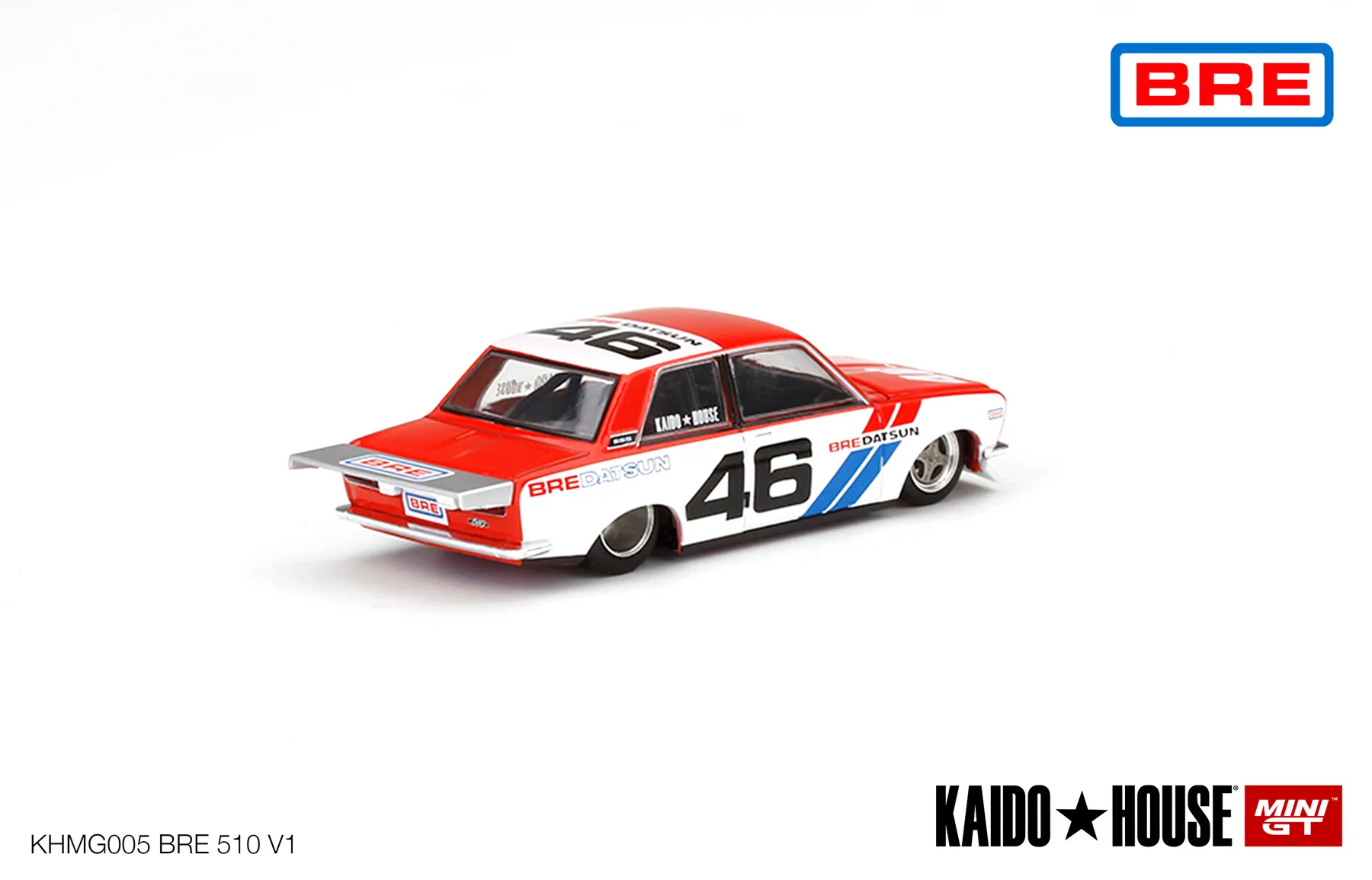 Kaido House x Mini GT Datsun 510 Pro Street BRE510 V1/V2 1:64 - obrazek 2