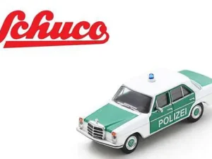Schuco Mercedes-Benz 200/8 Polizei 1972 1:64