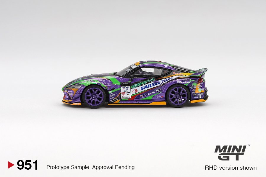 Mini GT Toyota Supra KUHL 1:64 BLISTER - obrazek 3