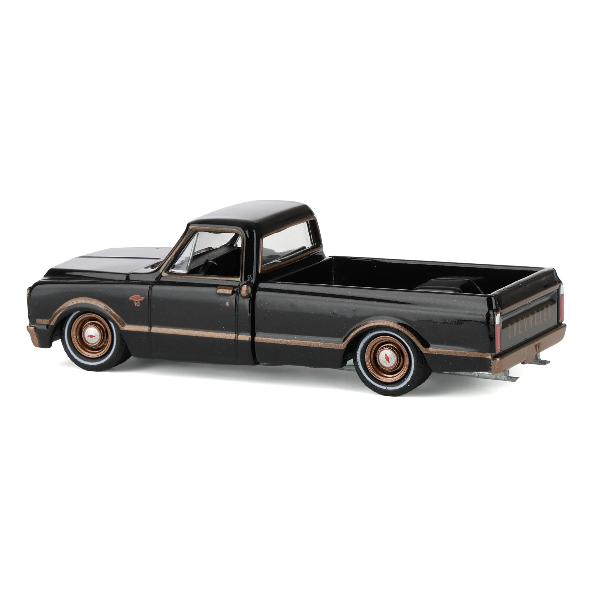 Greenlight California Lowriders 1972 Chevy C10 Black - obrazek 3