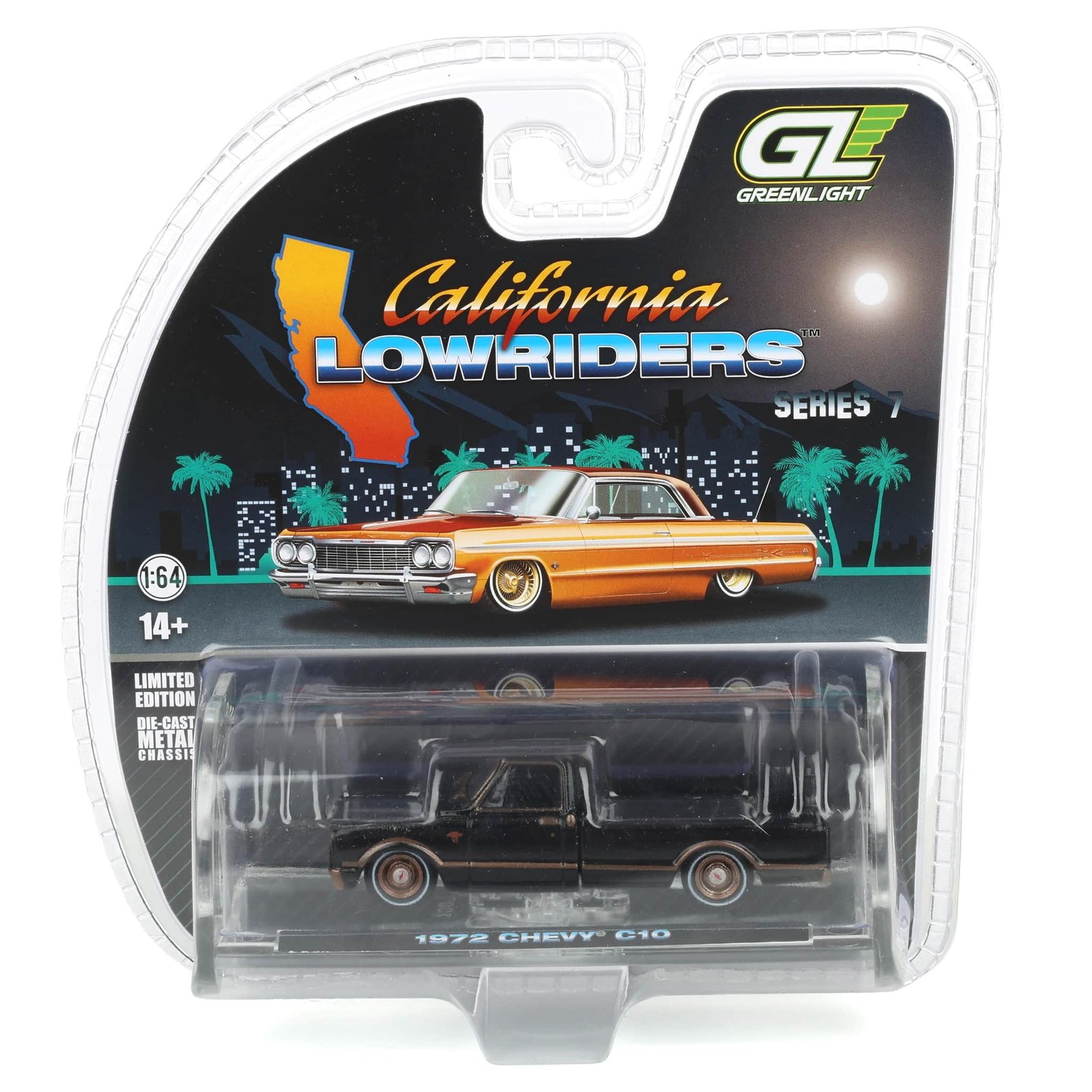 Greenlight California Lowriders 1972 Chevy C10 Black