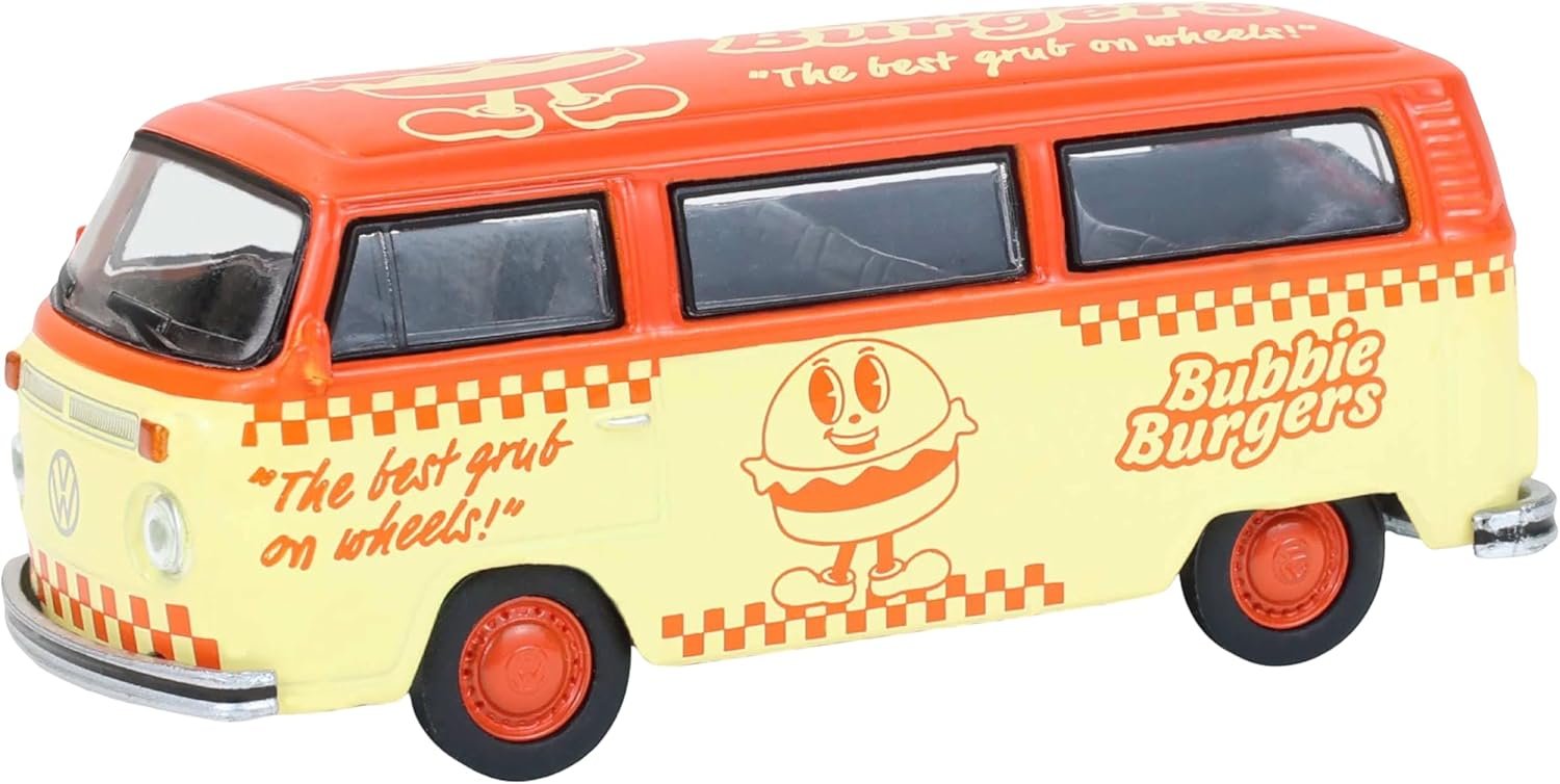 Greenlight VW Type 2 T2B Burgers Food Truck 1975 – 1:64