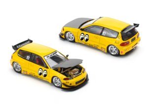 Pop Race x Enigma 1:64 Honda Civic EG6 Pandem V1.5 Mooneyes