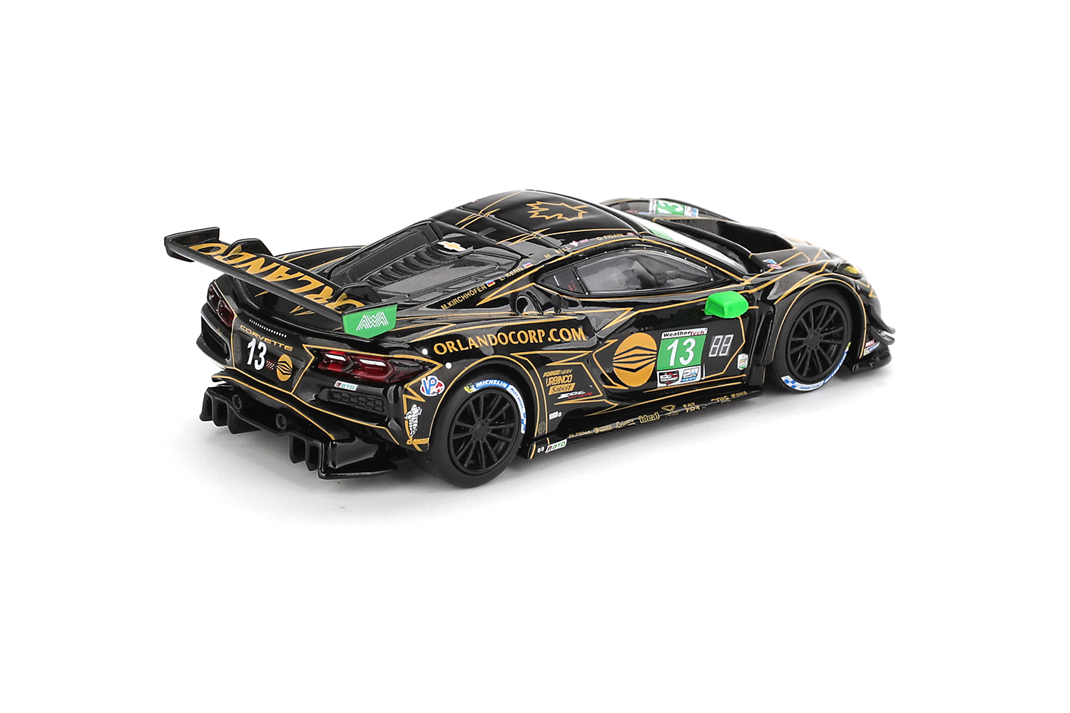 Mini GT 1:64 Chevrolet Corvette Z06 GT3.R #13 AWA Daytona 2025 BLISTER - obrazek 2