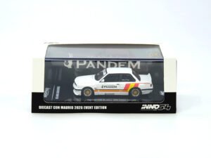 Inno64 Pandem Rocket Bunny BMW E30 Matt White Diecast Con Madrid 2026