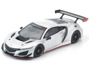 Pop Race 1:64 Honda NSX GT3 EVO22 Silver Metallic Brazilian Event Exclusive