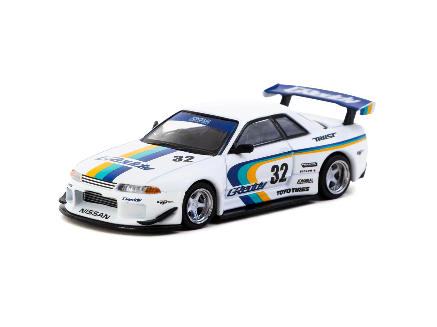 Tarmac Works Nissan Skyline R32 Widebody GReddy BLISTER - obrazek 2
