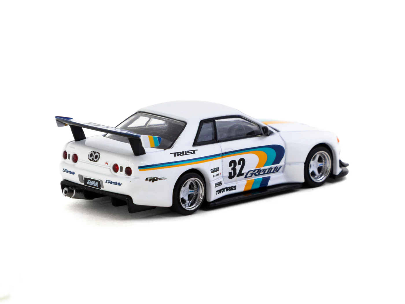Tarmac Works Nissan Skyline R32 Widebody GReddy BLISTER - obrazek 3