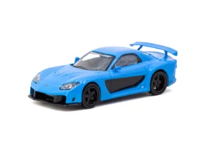 Tarmac Works Global64 1:64 Mazda RX-7 VeilSide Fortune7 Blue