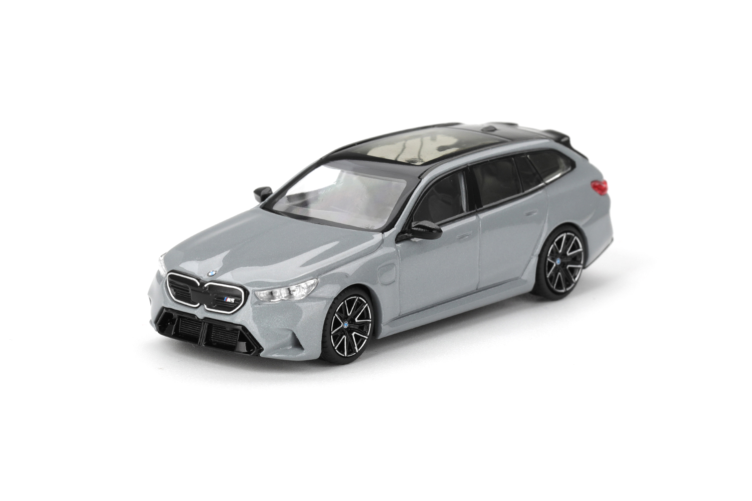 Mini GT 1:64 BMW M5 Touring Brooklyn Grey Metallic - obrazek 2