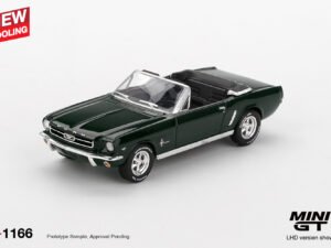 Mini GT Ford Mustang Convertible Dark Green