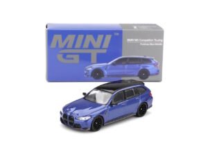 Mini GT 1:64 BMW M3 Competition Touring Portimao Blue Metallic
