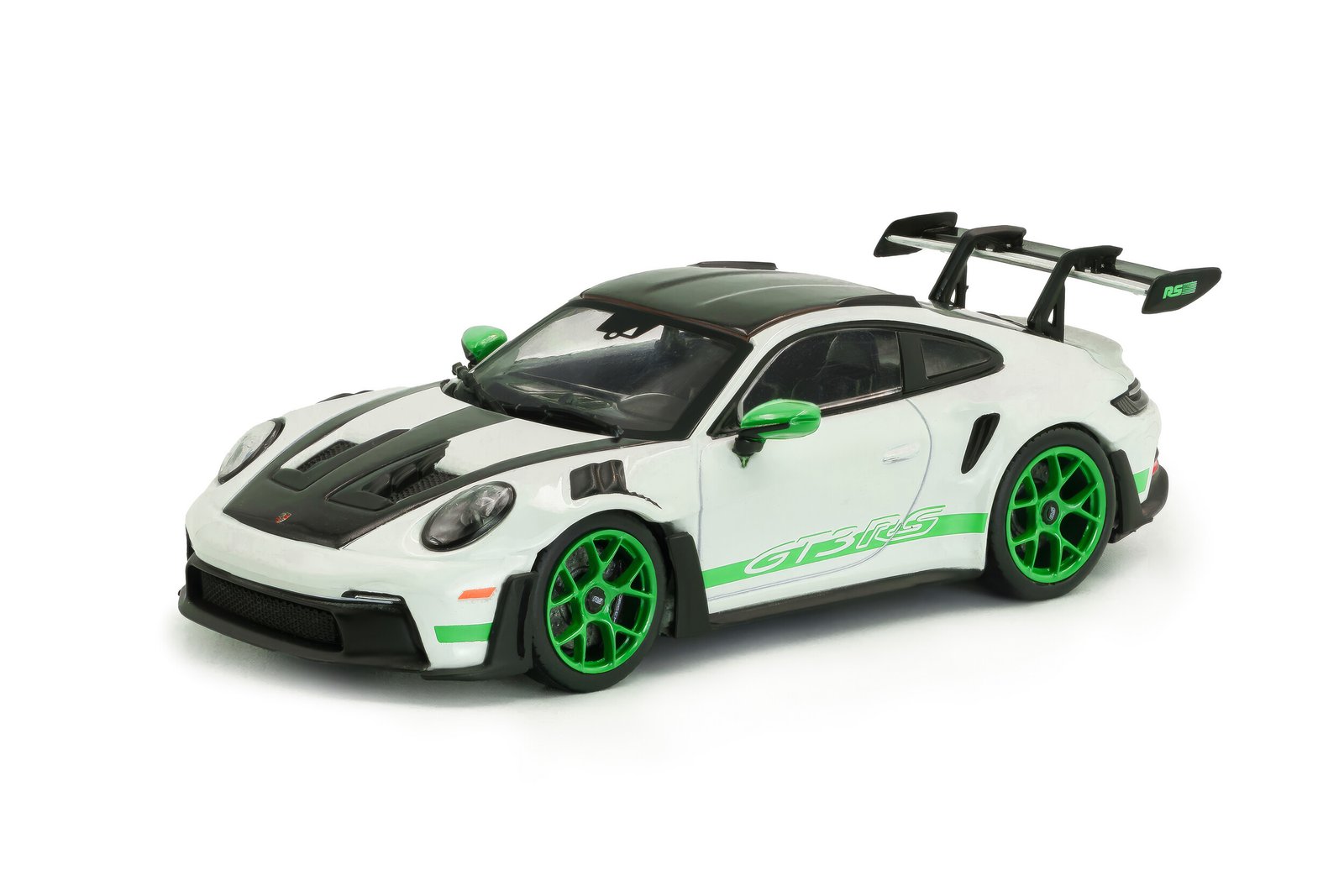 Solido Porsche 911 GT3 RS 992 Tribute to Carrera RS – White/Green 1:18