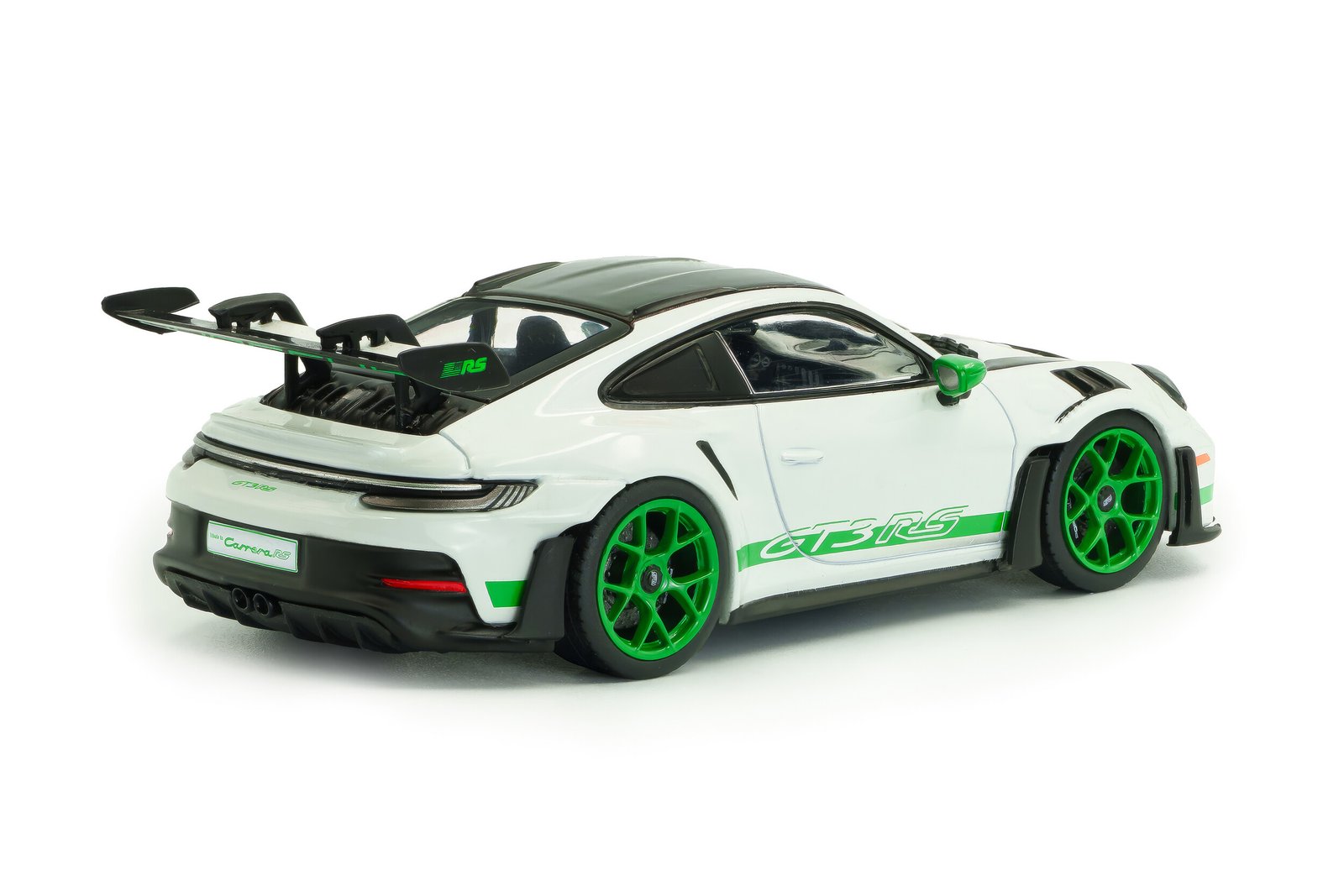 Solido Porsche 911 GT3 RS 992 Tribute to Carrera RS – White/Green 1:18 - obrazek 3