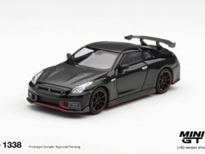 Mini GT 1:64 Nissan GT-R R35 Nismo 2024 Black MGT01338
