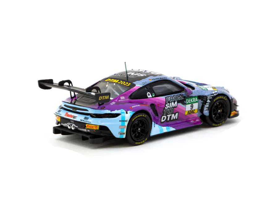 Tarmac Works 1:64 Porsche 911 GT3 R DTM 2023 Tim Heinemann - obrazek 2