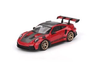 MINI GT 1:64 Porsche 911 GT3 RS 992 Weissach Package Guards Red
