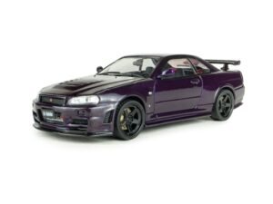 Solido 1:43 Nissan Skyline GT-R BNR34 NISMO Midnight Purple