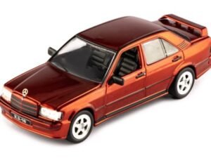 IXO Models Mercedes-Benz 190E 2.3-16V Custom 1984 Metallic Red 1:43