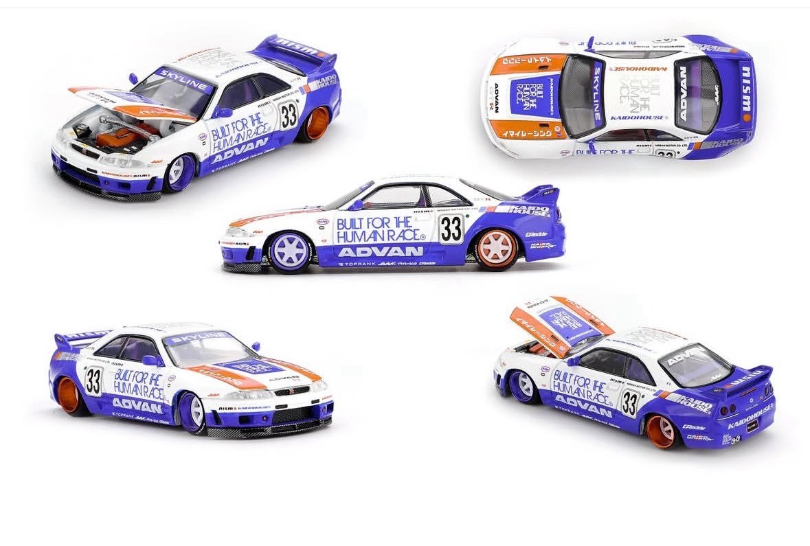 KAIDO HOUSE Nissan Skyline GT-R (R33) BFTHR V1 1:64