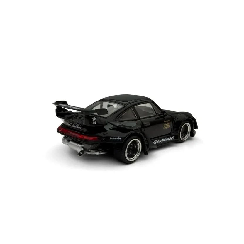 MODELMODEL Porsche 911 RWB 993 Black 1:64 - obrazek 3