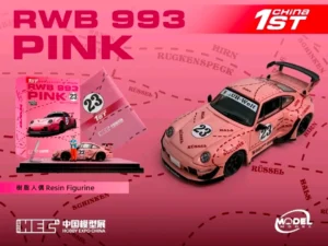 MODELMODEL Porsche 911 RWB 993 Pink Hobby Expo China 2026 1:64