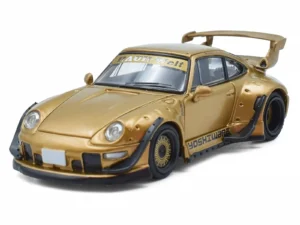 MODELMODEL Porsche 911 RWB 993 Yoshiwara Gold Metallic 1:64