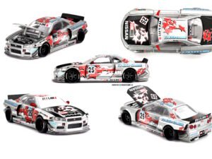 KAIDO HOUSE Nissan Skyline GT-R (R34) Kaido Star Racing V1 1:64