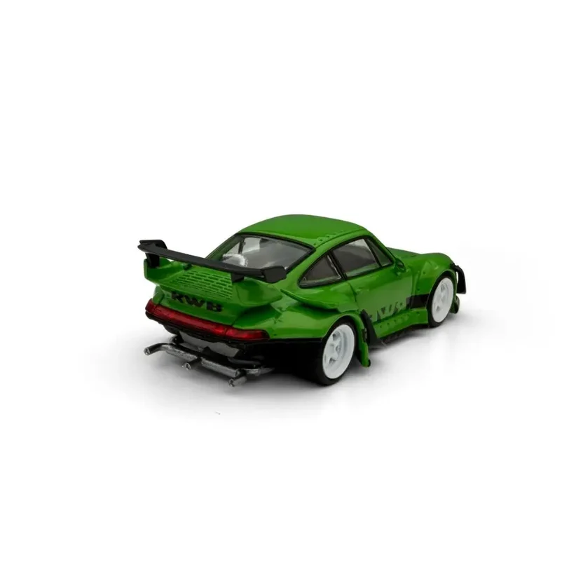 MODELMODEL Porsche 911 RWB 993 Green 1:64 - obrazek 2
