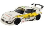 Street Warrior Porsche 911 RWB 993 #23 White/Yellow GITD 1:64