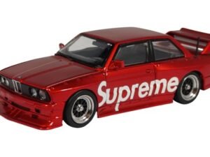 Street Weapon BMW M3 E30 LTO Supreme Metallic Red 1:64
