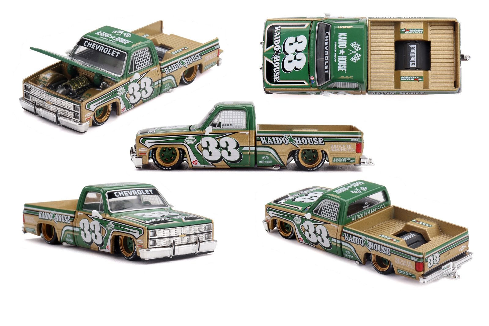 Kaido House Chevrolet Silverado KAIDO Intimidator V2 1:64