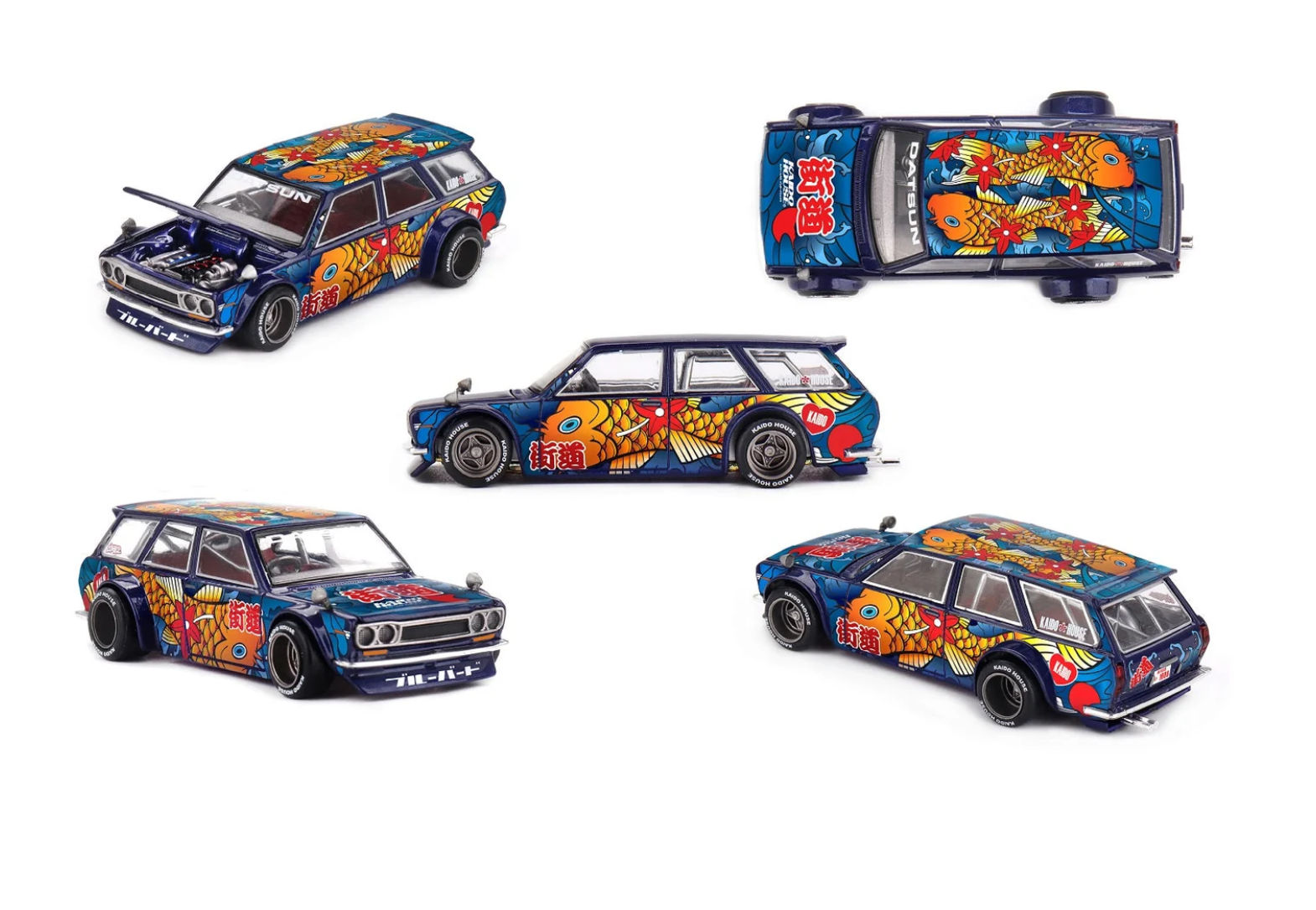 Kaido House Datsun 510 Wagon Koi Wagon V1 1969 1:64