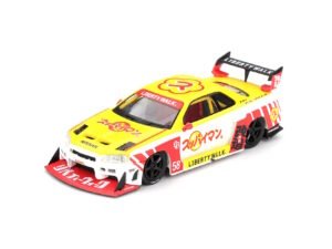 MINI GT Nissan Skyline ER34 LB-Super Silhouette Suppaiman Okinawa #58 1:64