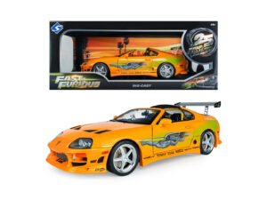 Solido Toyota Supra Mk4 A80 Brian Fast & Furious 2001 Open Roof 1:18