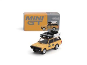 MINI GT Range Rover 1981 Camel Trophy Sumatra Stoppa & Valldorf 1:64 MGT01221