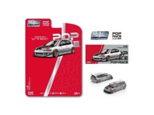 POP RACE Honda Civic EG6 Pandem RAW METAL Enigma Exclusive 1:64 PRE018