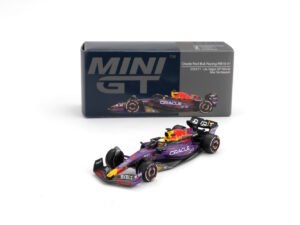 MINI GT Red Bull RB19 #1 Max Verstappen Las Vegas GP Winner 2023 1:64