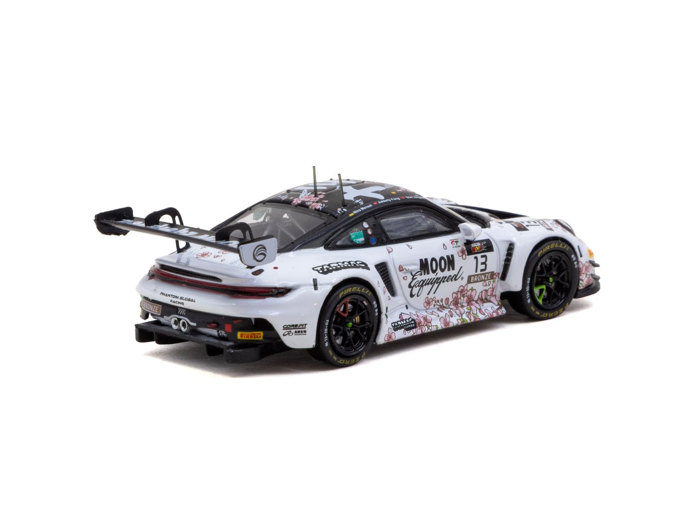 Tarmac Works x iXO Porsche 911 GT3 R #13 Suzuka 1000km 2025 1:64 – Tarmac Cards - obrazek 2