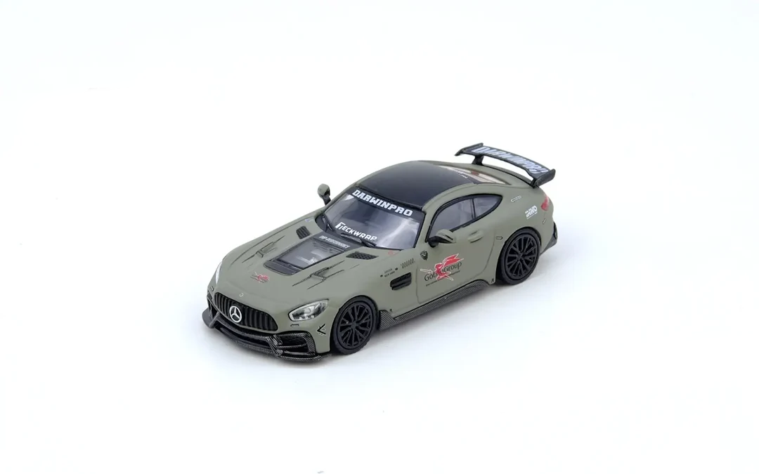 INNO64 Mercedes-AMG GT DarwinPRO Goblin Group Matt Green 1:64 IN64-AMGGT-DP01