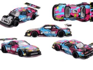 MINI GT Kaido House Nissan Silvia S13-R Kaido Splash V1 1:64 KHMG284