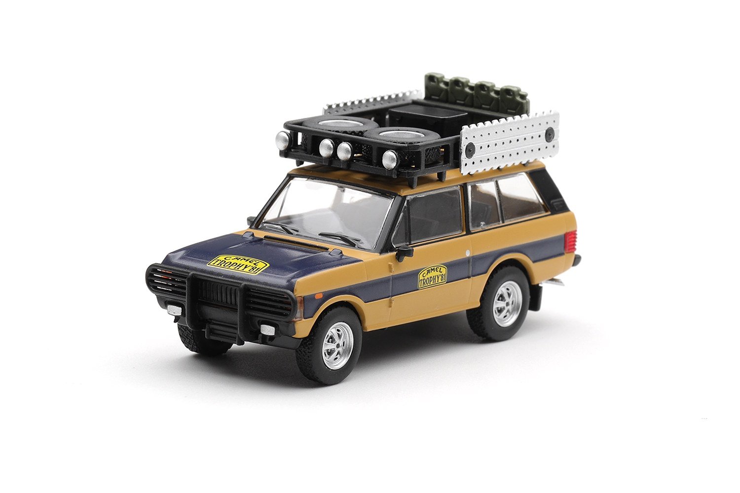 MINI GT Range Rover 1981 Camel Trophy Sumatra Sudmann & Hofmann 1:64 MGT01311