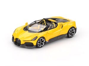 MINI GT Bugatti W16 Mistral Yellow 1:64 MGT01137